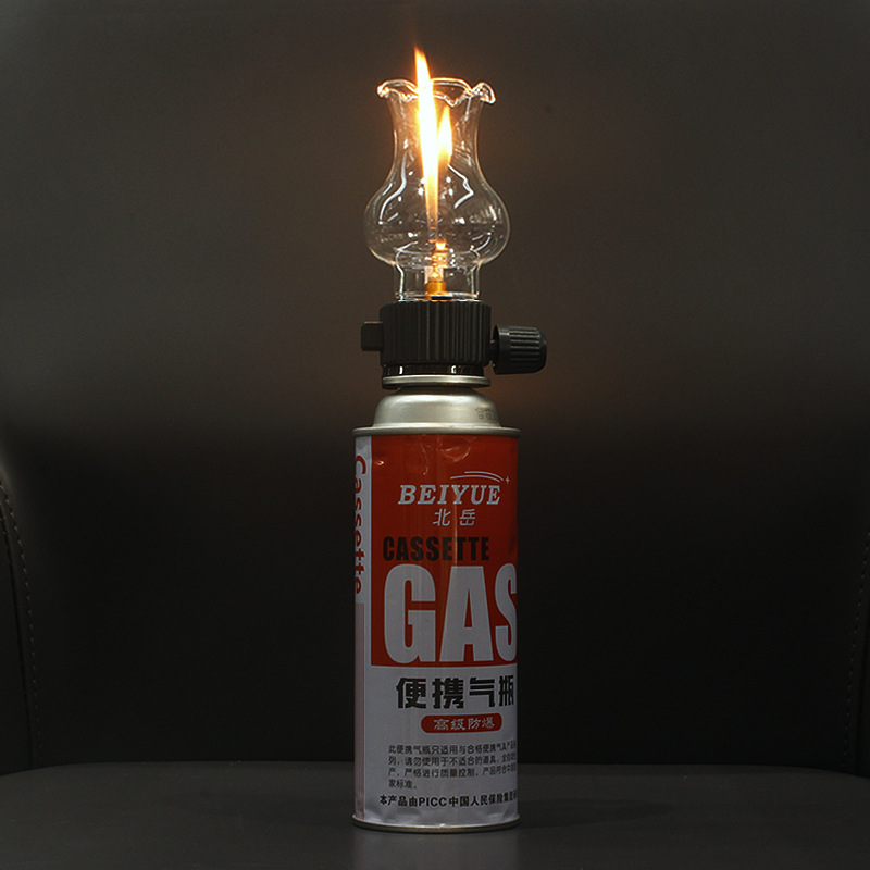 Camping Cooking Jet - Karte Herd Gas Zylinderkopf Feuerzeug Kreative