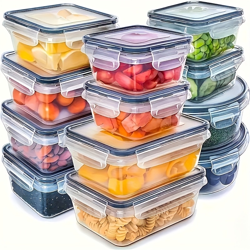 Camping Cooking Food - 8-teiliges Set mit 4 Behältern und
