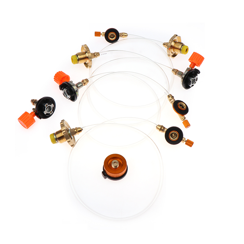 Camping Cooking Jet - Outdoor-Gasflaschenfüllventiladapter für Campingkocher, LPG-Zylinder-Nachfüllanschluss für BBQ