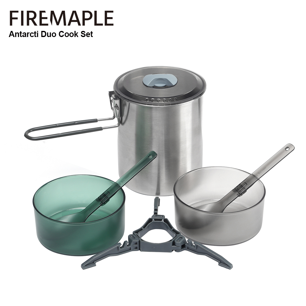 Camping Cooking And Dining Set - Fire-Maple Antarcti Duo Camping-Kochset, 1,6 l,