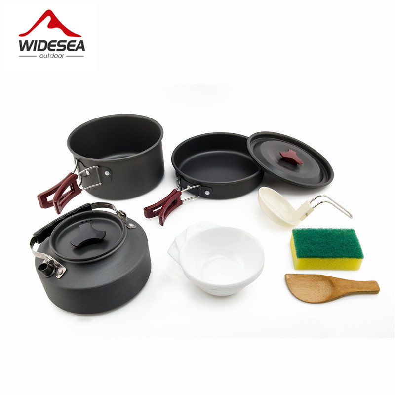 Camping Cooking And Dining Set - Widesea Camping Kochgeschirr Set Im Freien