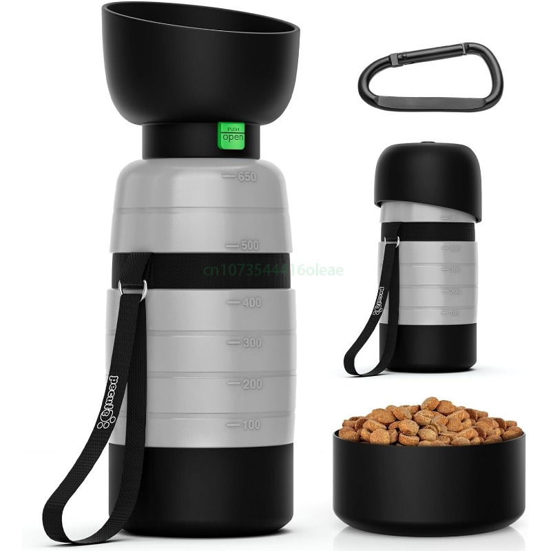 Camping Cooking Food - 650 ml Hundewasserflasche mit 150 ml