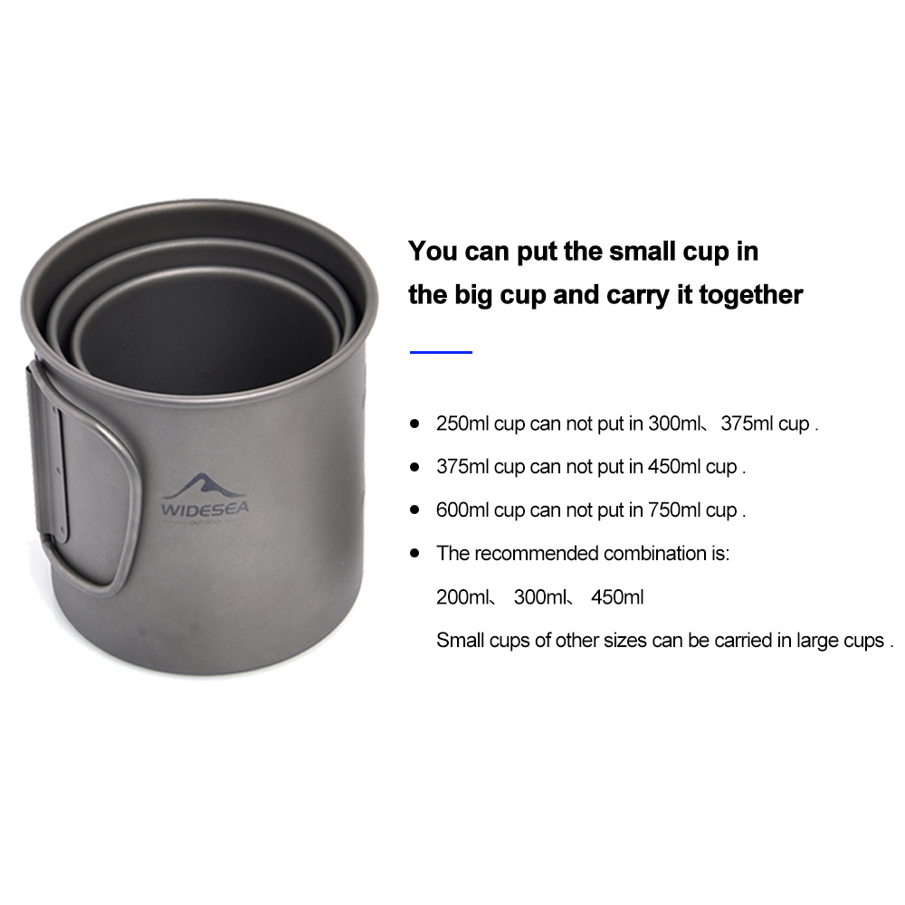Widesea Camping-Becher Titan-T – Camping Cooking And Dining Set Bewertung und Preis