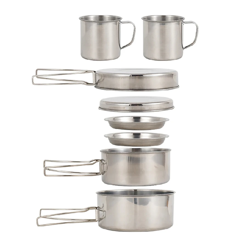 8-teiliges Camping-Kochgeschir – Camping Cooking Roll Bewertung und Preis
