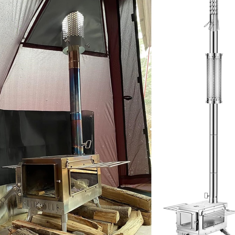 Camping Herd Rohr Edelstahl Ka – Camping Cooking Wood Stove Bewertung und Preis