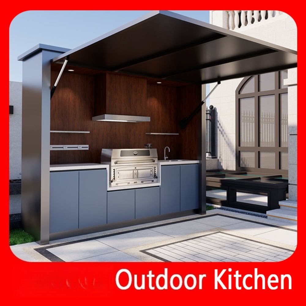 Mobile Outdoor-Kücheninsel Fal – Camping Cooking And Dining Set Bewertung und Preis