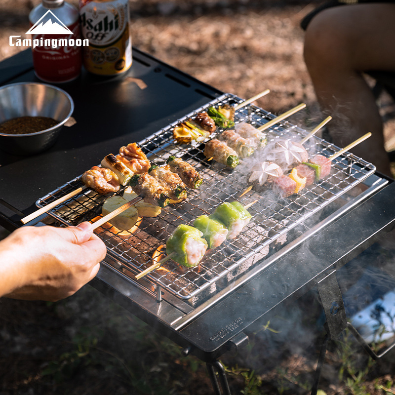 CAMPINGMOON UG-1 IGT Carbongri – Camping Cooking Table With Windshield Bewertung und Preis