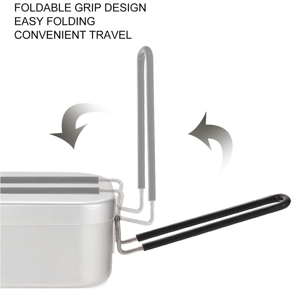 800ML Aluminium Mittagessen Bo – Camping Cooking Roll Bewertung und Preis