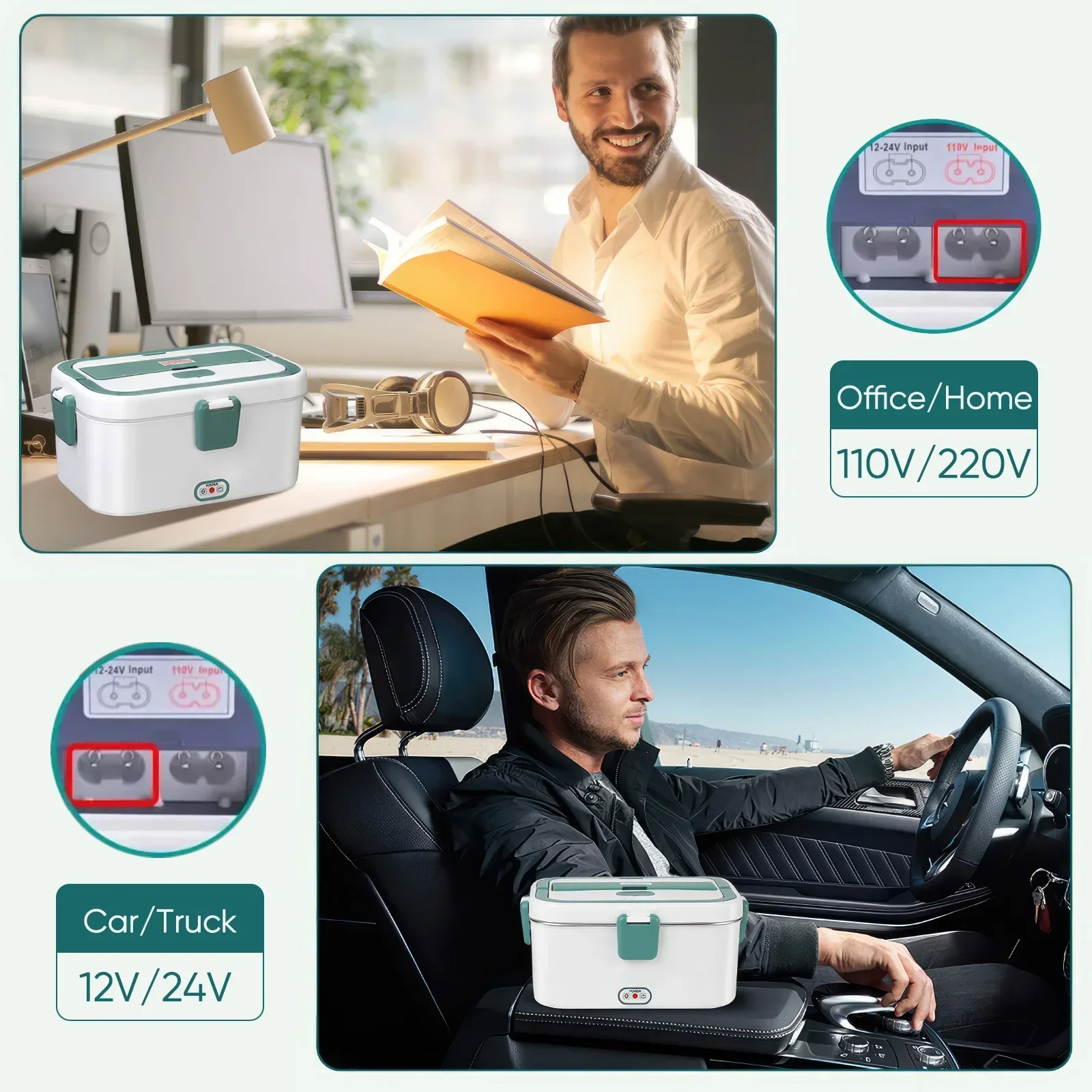 Elektrische Lunchbox, Speisenw – Camping Cooking Food Bewertung und Preis