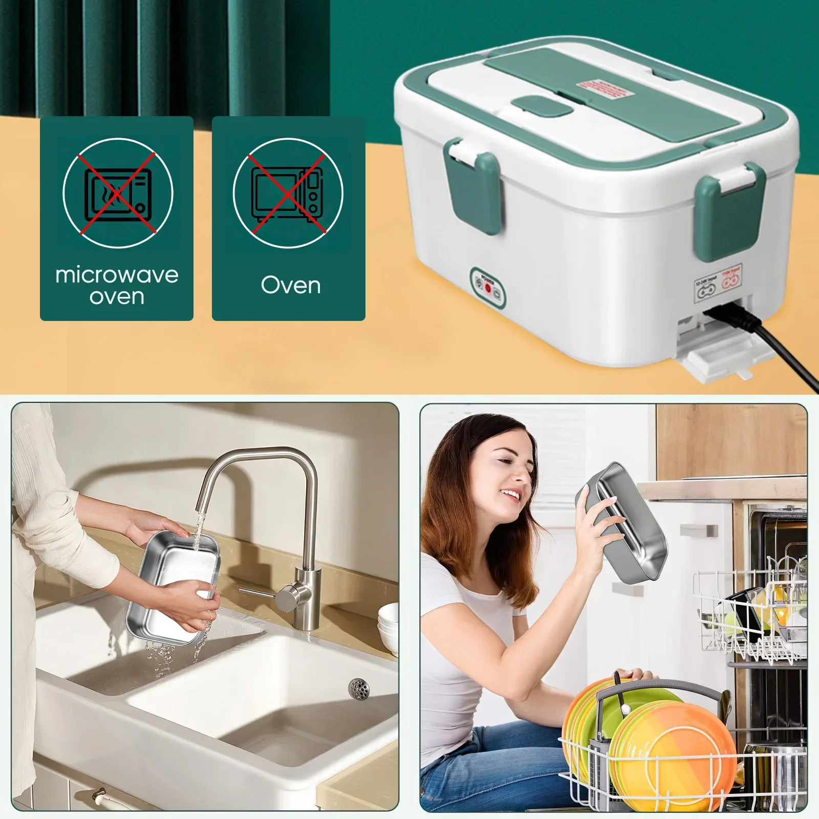 Elektrische Lunchbox, Speisenw – Camping Cooking Food Bewertung und Preis