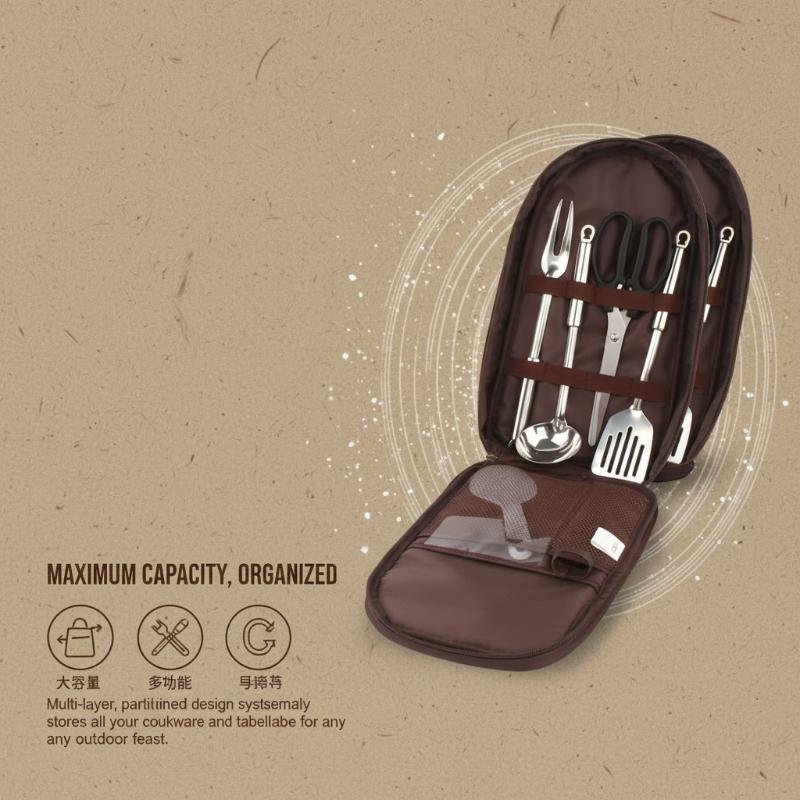 Outdoor-Kochtasche, Camping-Au – Camping Cooking Utensil Organizer Bewertung und Preis