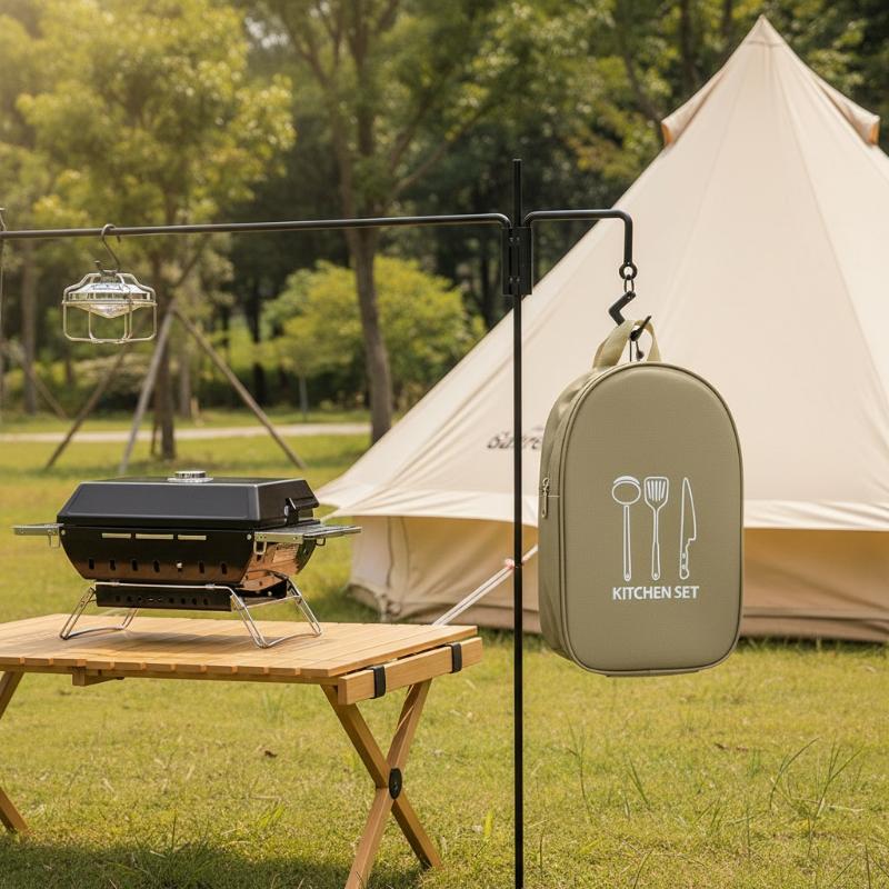 Outdoor-Kochtasche, Camping-Au – Camping Cooking Utensil Organizer Bewertung und Preis