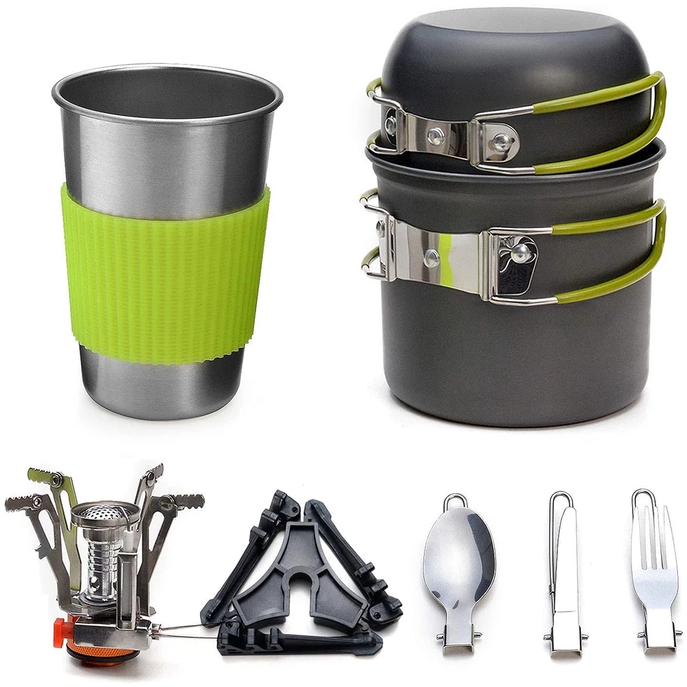 Outdoor-Camping-Kochset, optio – Camping Cooking Options Bewertung und Preis