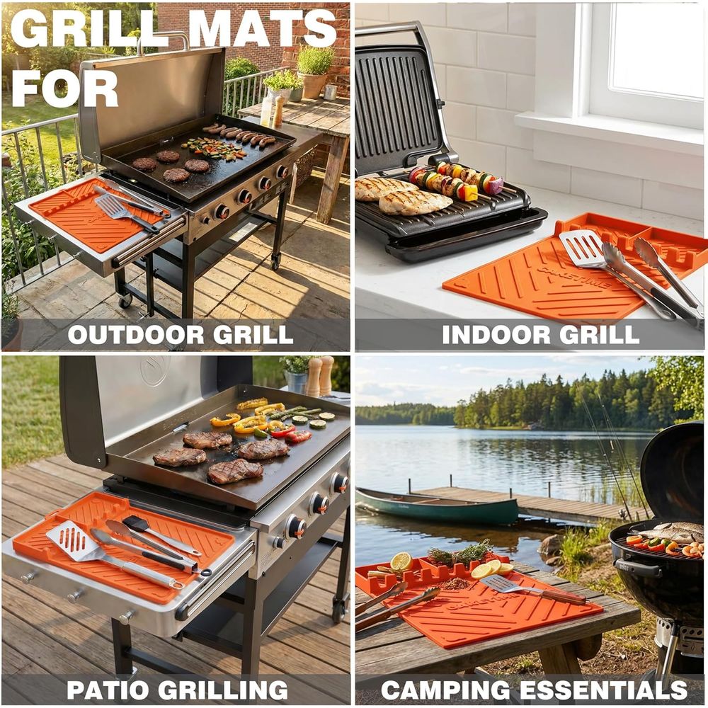 Silikon-Grillmatten oder Grill – Camping Cooking Bewertung und Preis