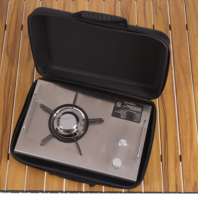 Outdoor faltbarer Karten-Campi – Camping Cooking Table With Windshield Bewertung und Preis