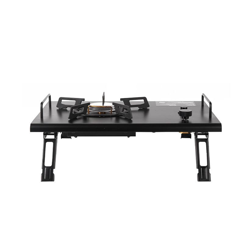 Outdoor faltbarer Karten-Campi – Camping Cooking Table With Windshield Bewertung und Preis